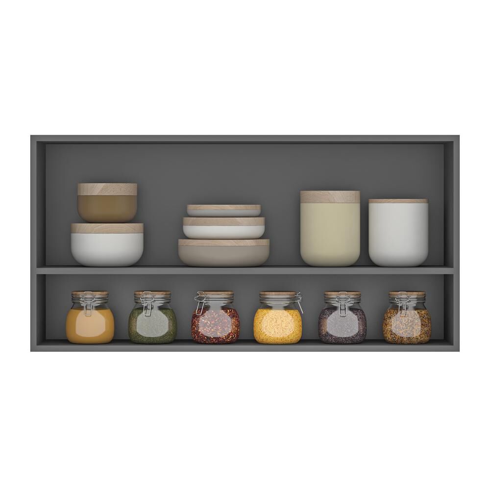 Mueble De Cocina Aereo Evandro Vekkahome Grafito 105 Cm image number 3.0