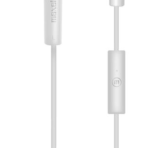 Audífonos Eb-mic Estéreo De Botón Con Mic Blanco - Maxell