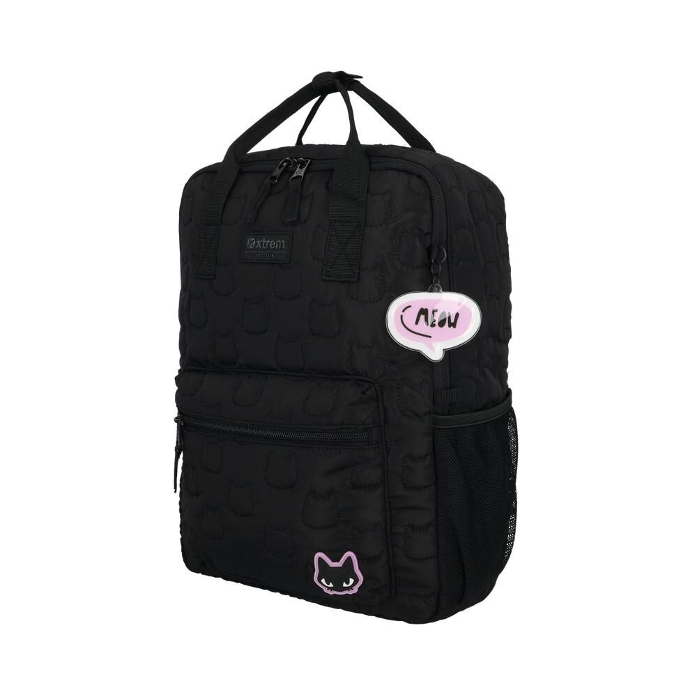 Mochila Notebook Xtrem Leia 6xt Negro Acolchado 15" image number 1.0