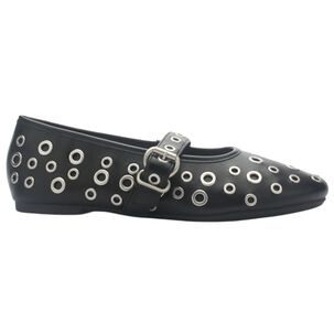 Ballerina Mujer Negro Casual Chalada Miunew-21