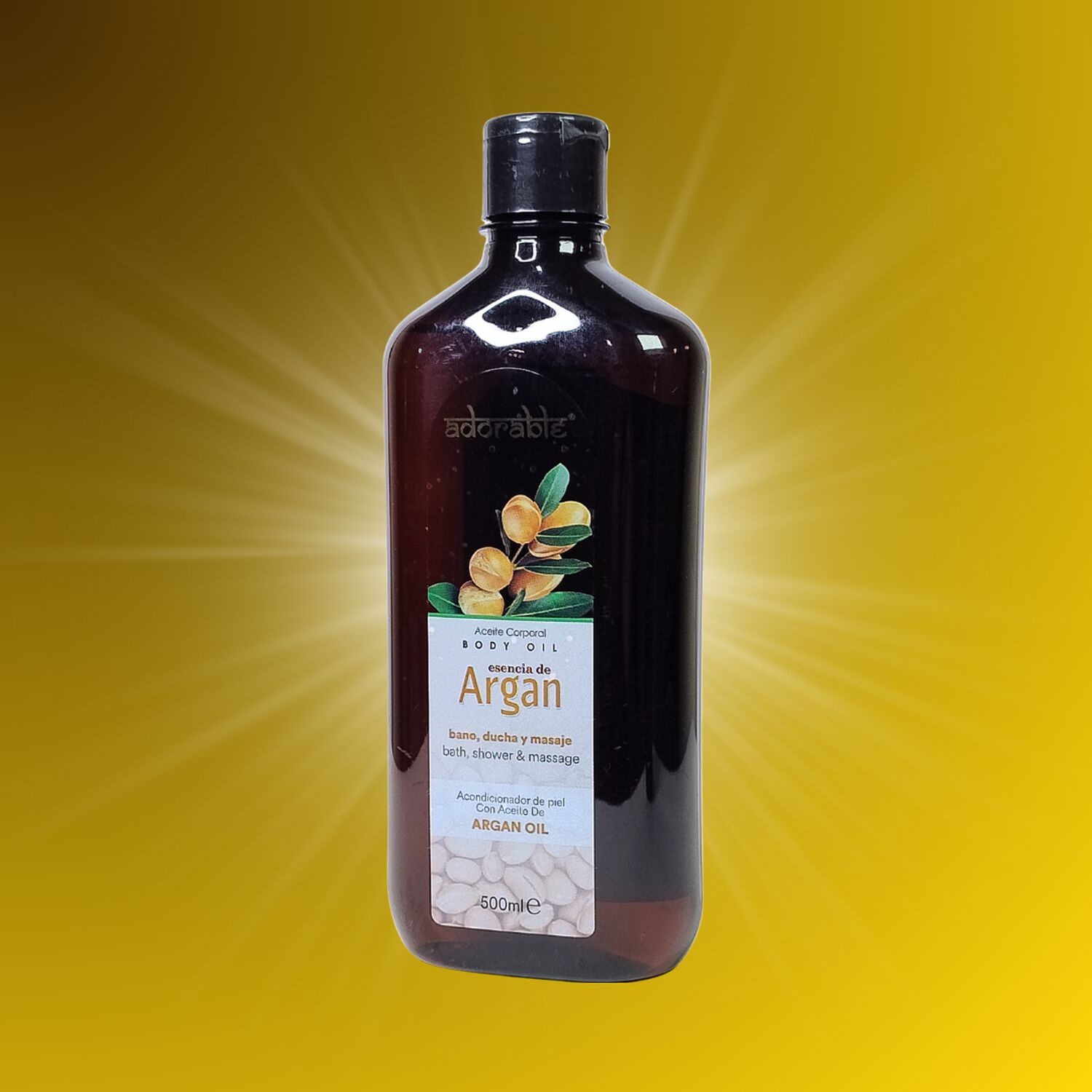 Adorable Aceite Corporal Argan 500 Ml image number 1.0