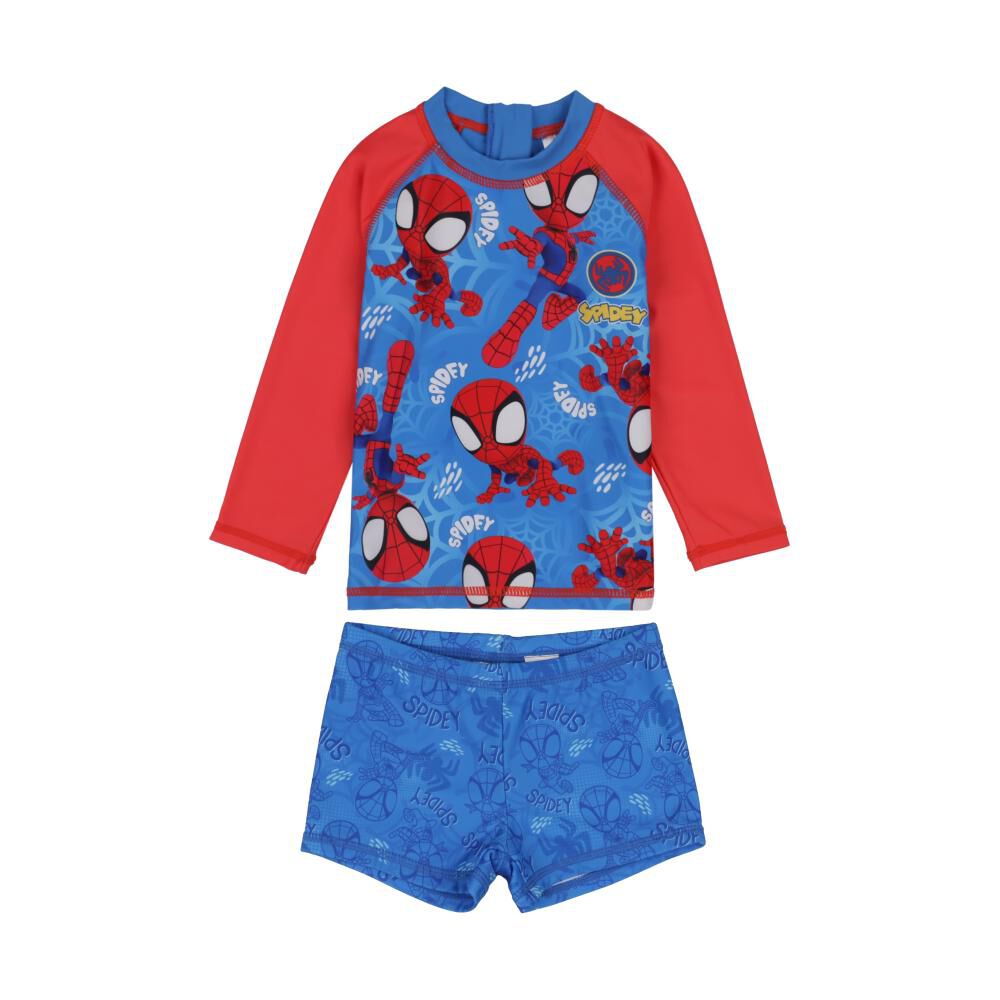 Traje De Ba&ntilde;o Bebe Ni&ntilde;o Spidey image number 0.0