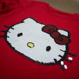 Polo Ml Con Estampado Con Lentejuelas Reversibles Hello Kitty