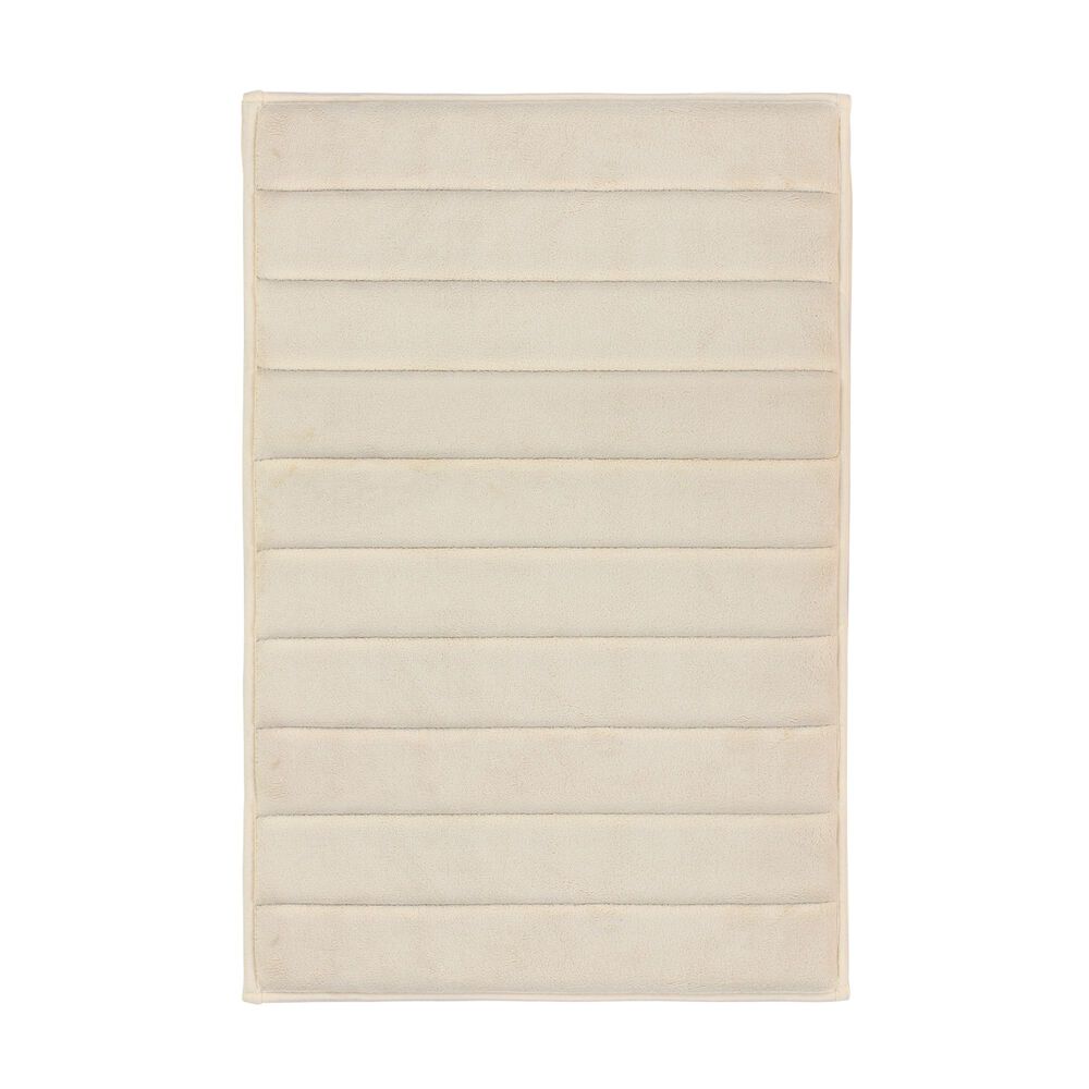 Alfombra De Ba&ntilde;o Nautica Home 50x80cm Coralina Ultra Suave Marfil image number 5.0