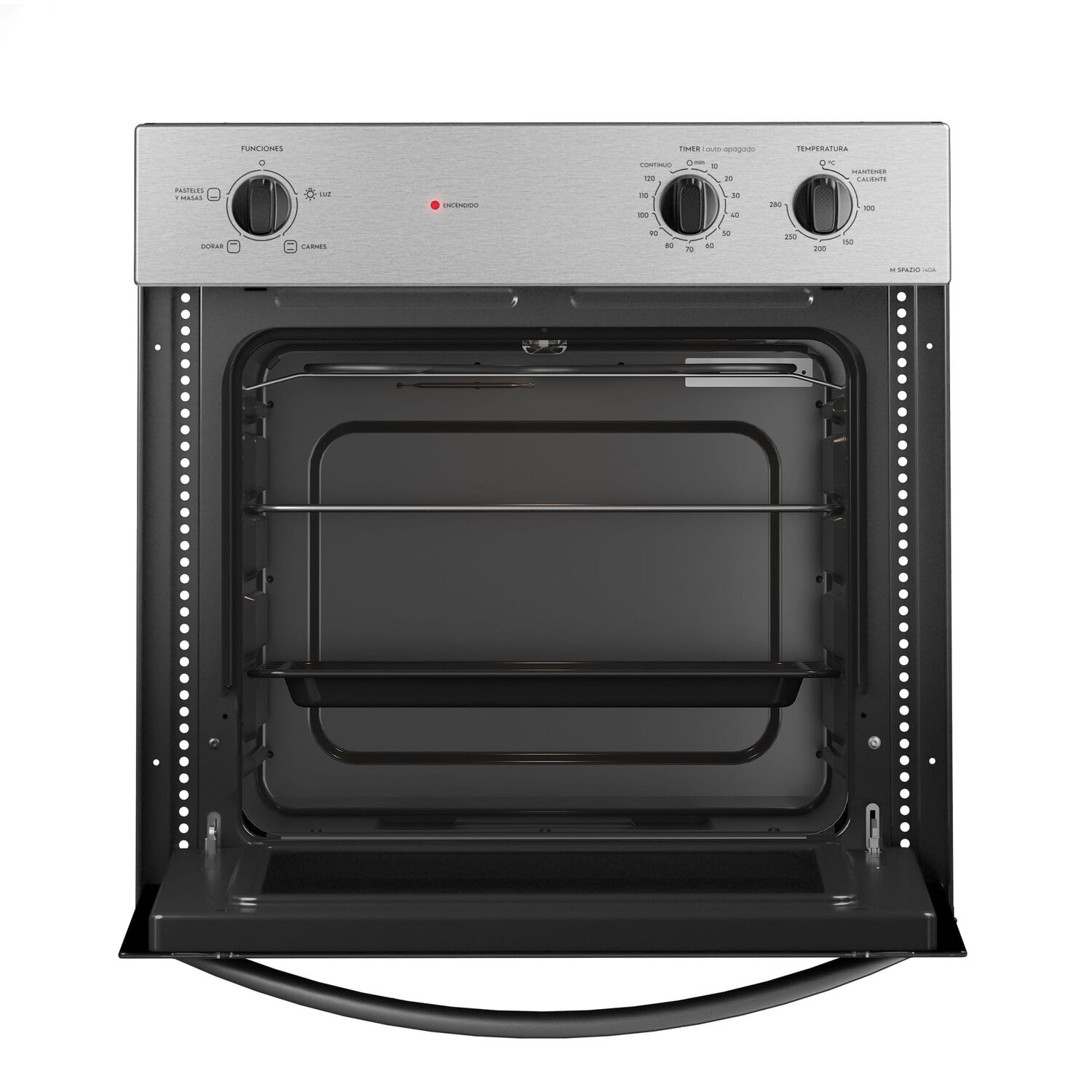 Horno Empotrable El&eacute;ctrico 66l Timer M Spazio 140a Negro image number 5.0