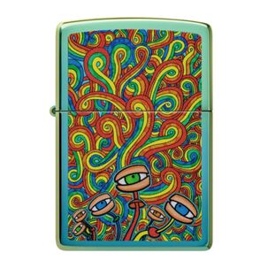 Encendedor Zippo Psychedelic Imagery Verde Zp49191.ci416387