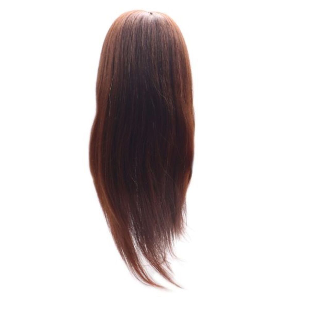 Cabeza T&eacute;cnica Peluquer&iacute;a Cabello 80%natural + 20%sint&eacute;tico + Soporte image number 1.0