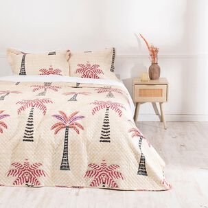 Quilt Cordoba Est. Mashini 2 P Palmeras