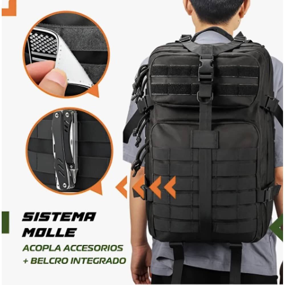 Mochila Tactica Backpack Q45 Impermeable image number 1.0