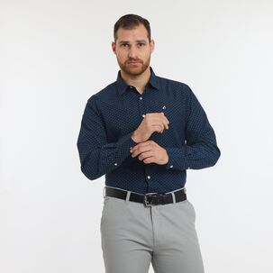 Camisa Cuadrille Regular Manga Larga Hombre Herald