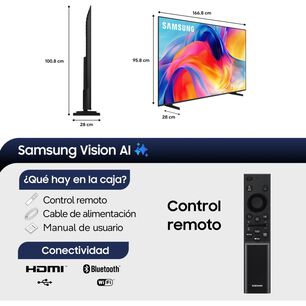 Mini LED 75" Samsung M70H / Ultra HD 4K / Vision IA Smart TV 2026