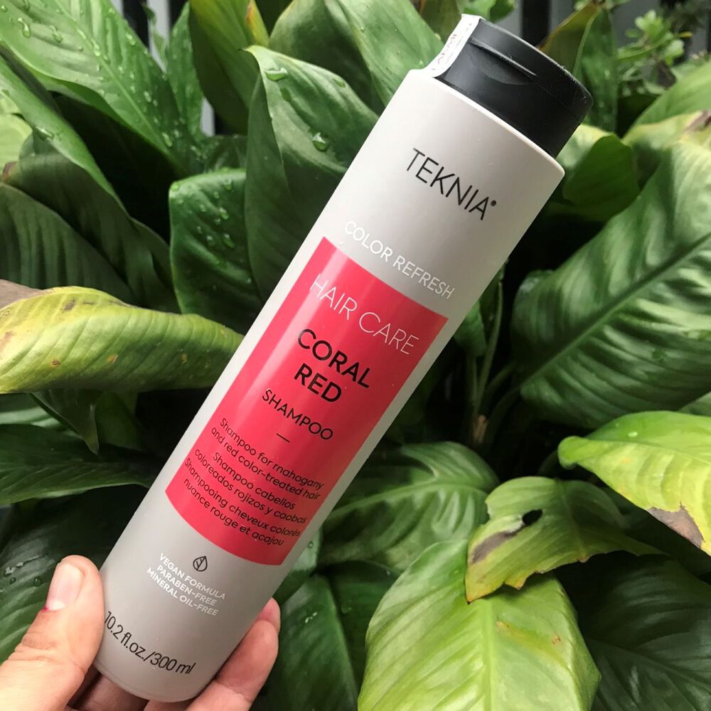 Shampoo Para Cabello Te&ntilde;ido Lakme Teknia Rojo Caoba 300ml image number 2.0