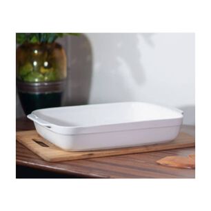 Fuente Ceramica P/horno Blanca