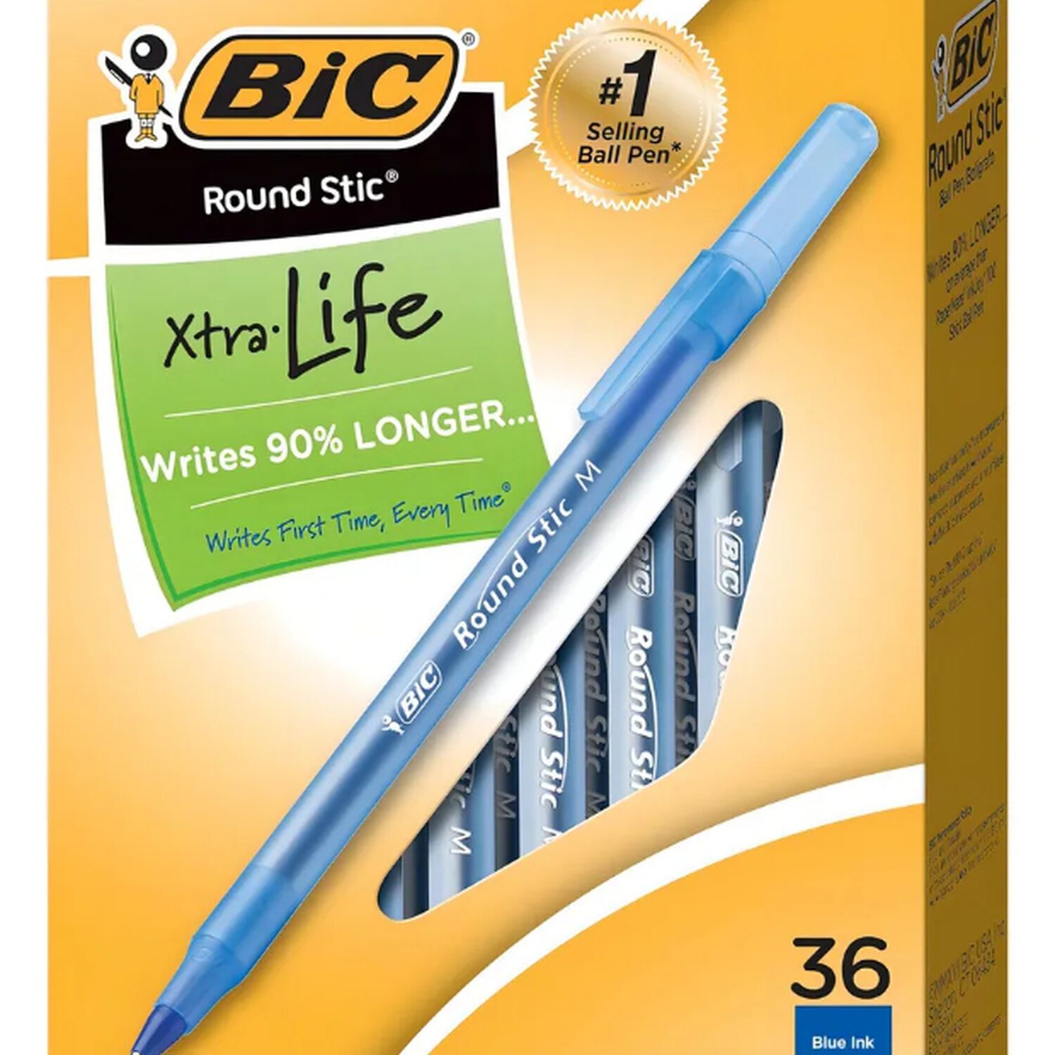 Pack 36 Bic Extra Life Azul image number 0.0