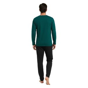 Pijama Hombre Invierno Algod&oacute;n C2 Top / 2 Piezas