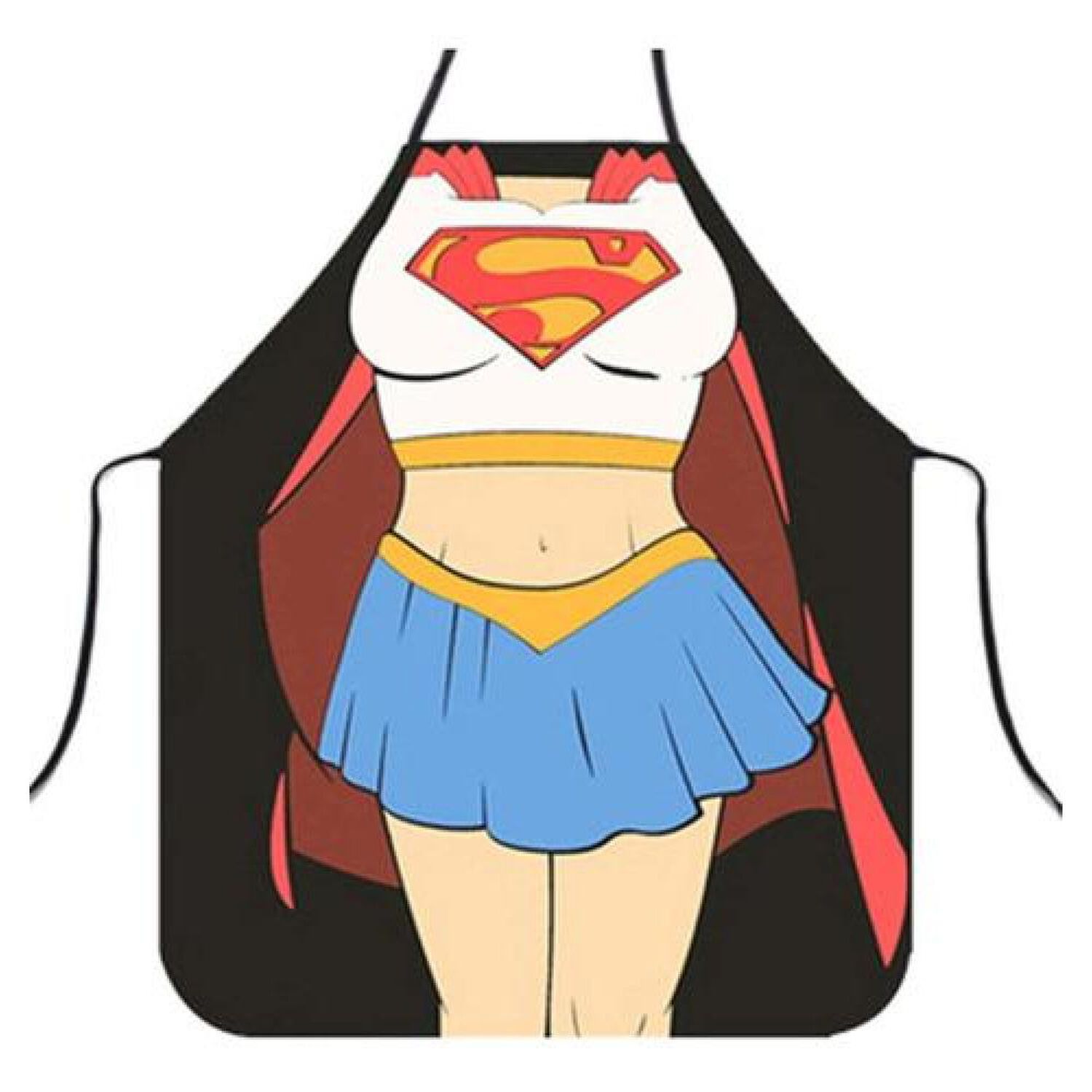 Set 2 Delantales Superwoman Y Superman image number 2.0