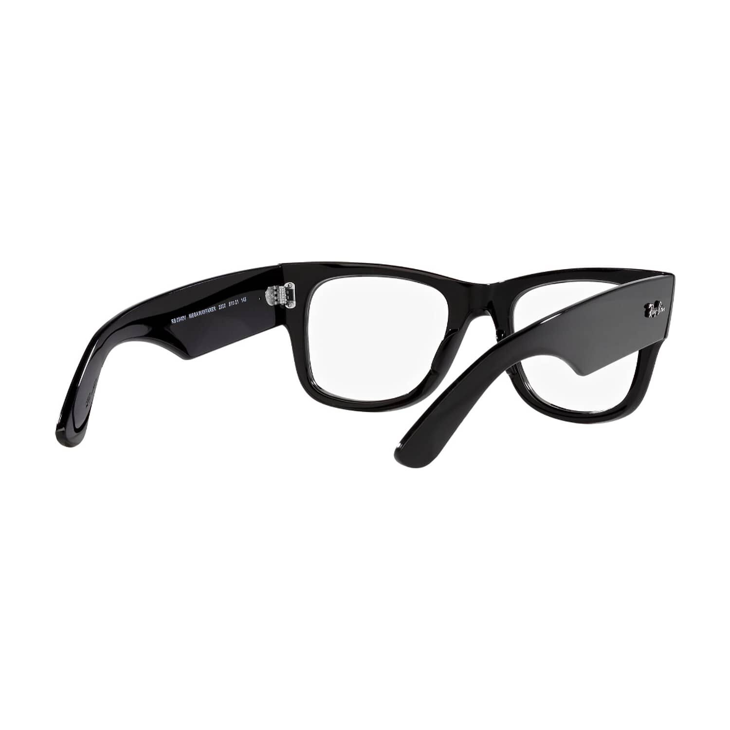 Lentes &Oacute;pticos Mega Wayfarer Black Ray-ban Optical image number 7.0