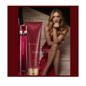 Kit Satin Rouge Perfume Y Loción Lbel
