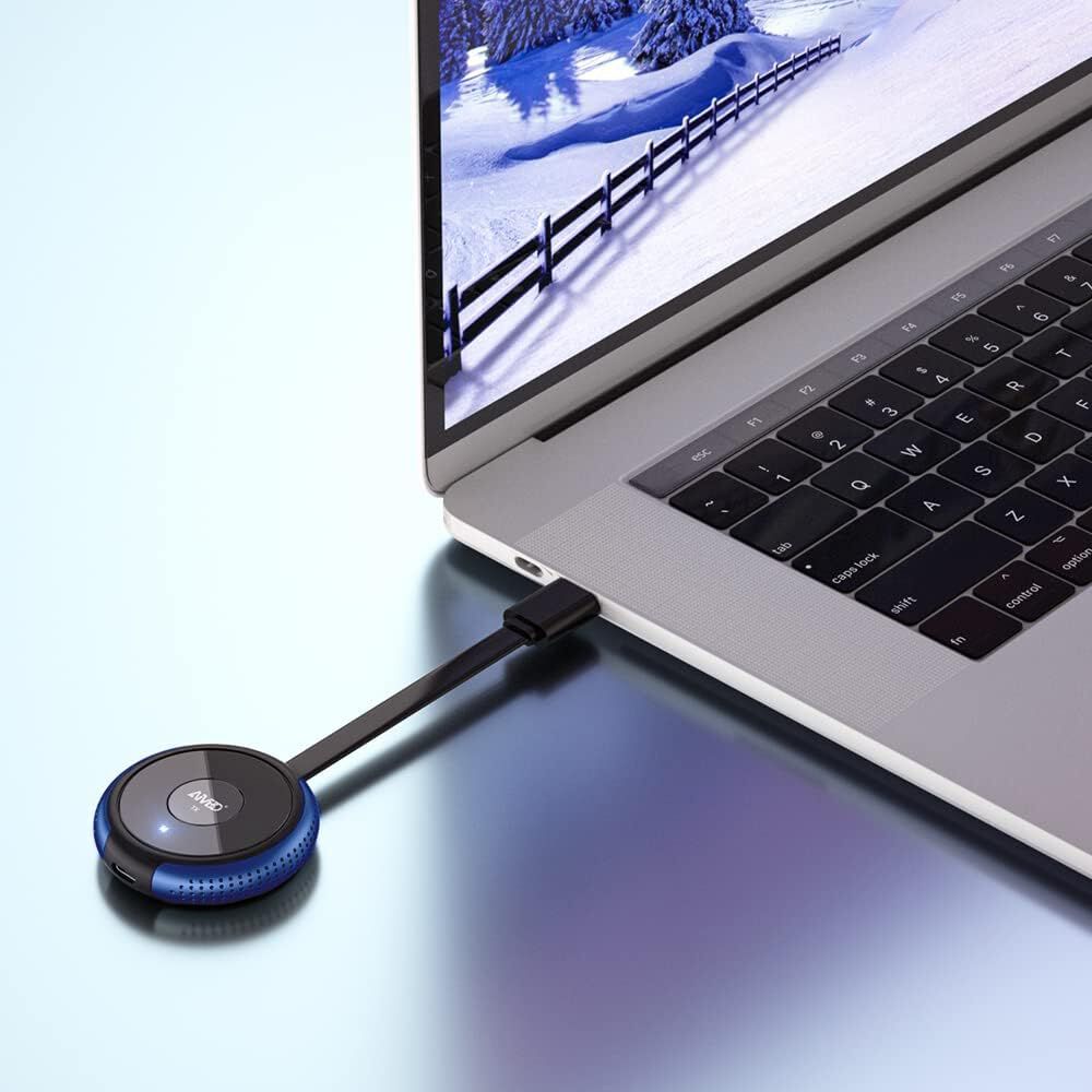 Aimibo Kit De Transmisor Y Receptor Inal&aacute;mbrico 4k Hd - Azul image number 2.0