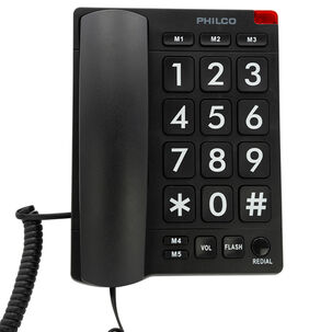 Telefono De Red Fija Para Adulto Mayor Philco Numeros Grandes