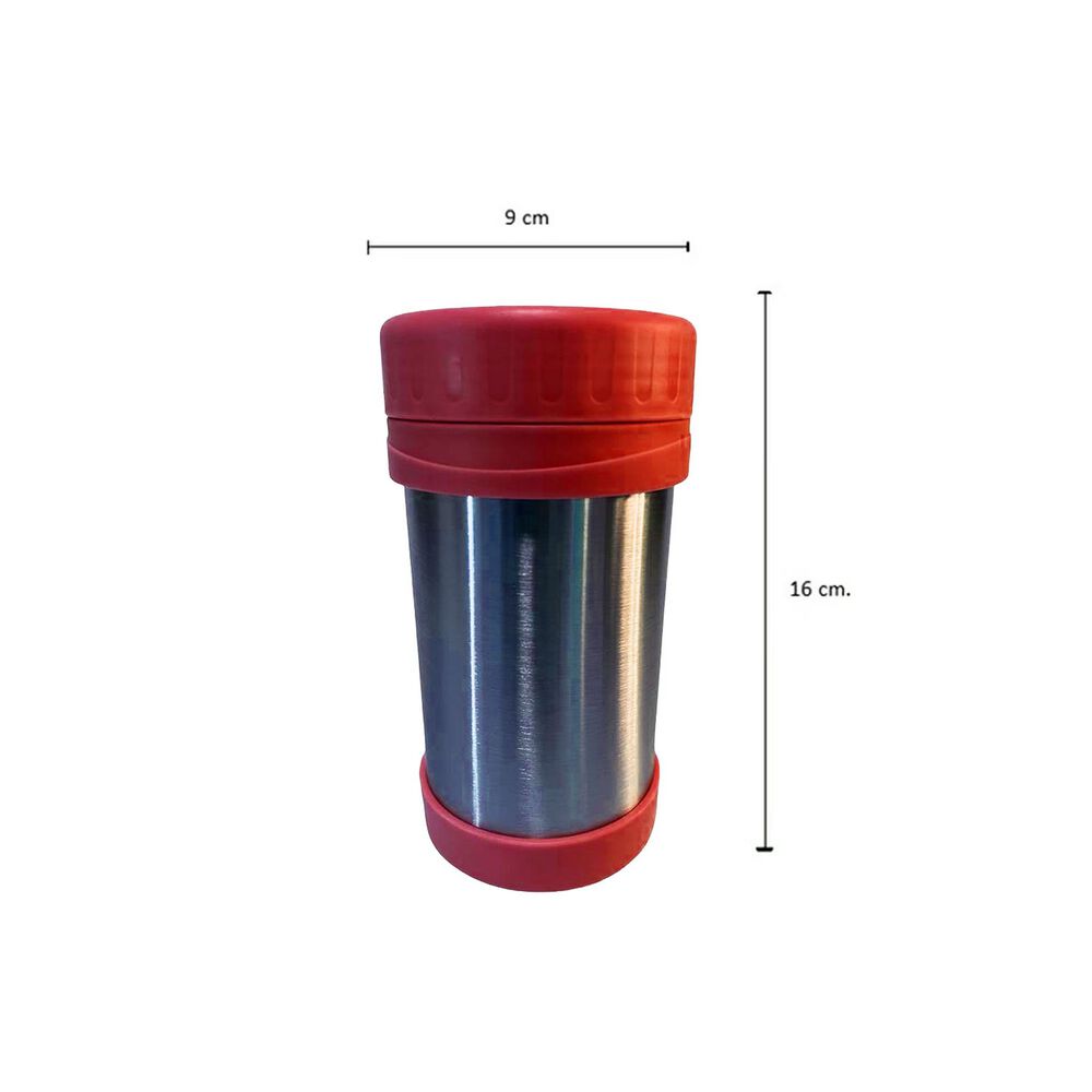 Termo Comida Acero Inoxidable 500 Ml Rojo image number 1.0