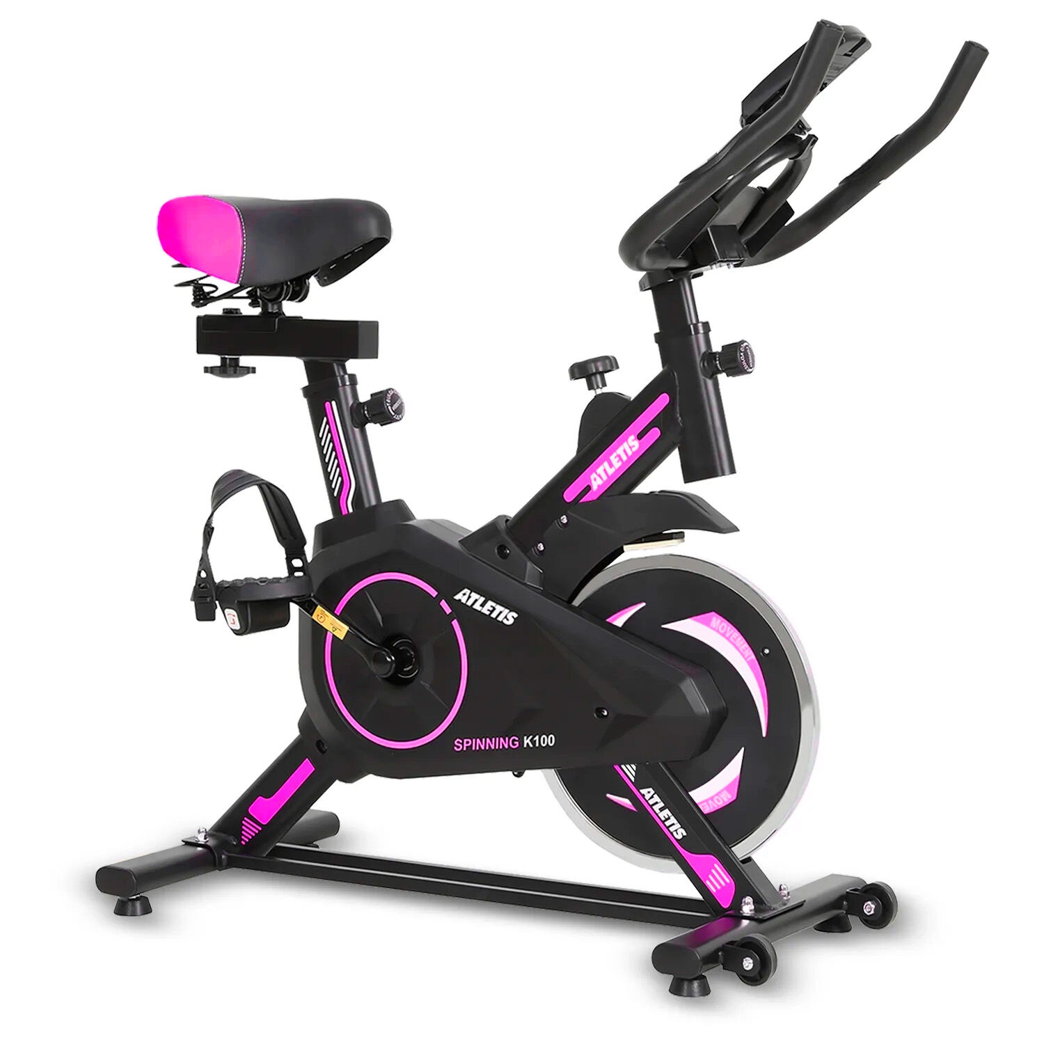 Bicicleta Spinning K100 Amarillo image number 0.0