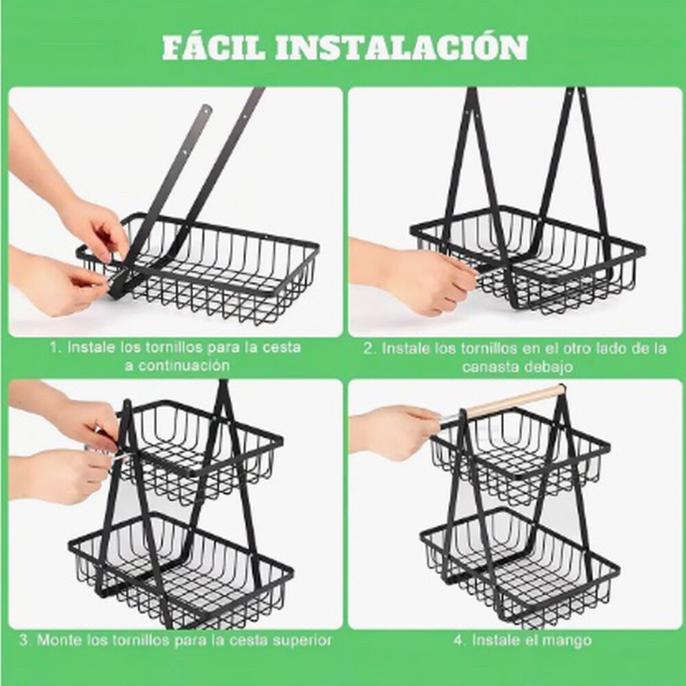 Cesta Para Frutas Vegetales image number 3.0
