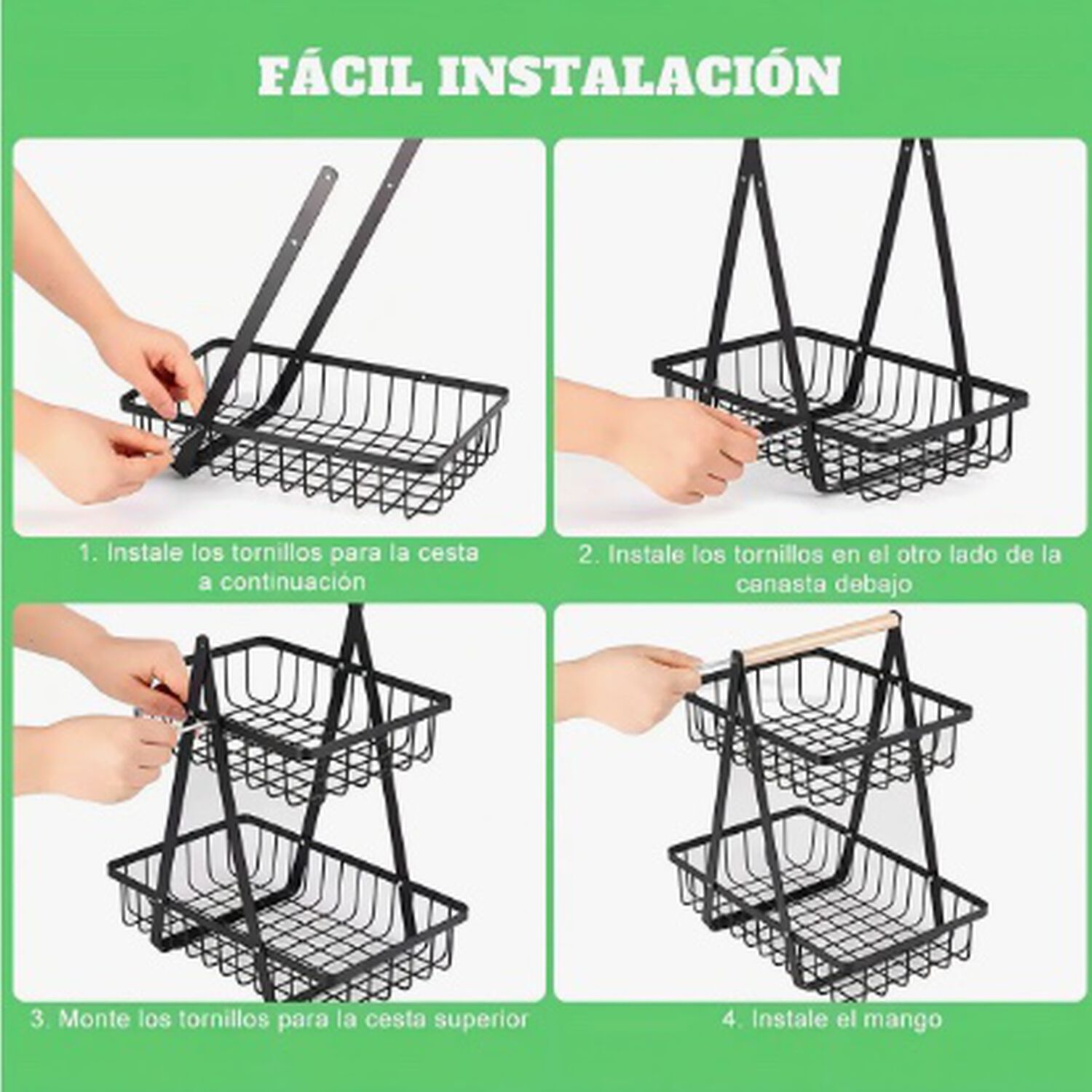 Cesta Para Frutas Vegetales image number 3.0