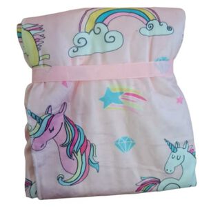 Manta Frazada Bebe Unicornio