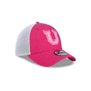 Gorra 9forty Universidad De Chile Futbol Rosado New Era