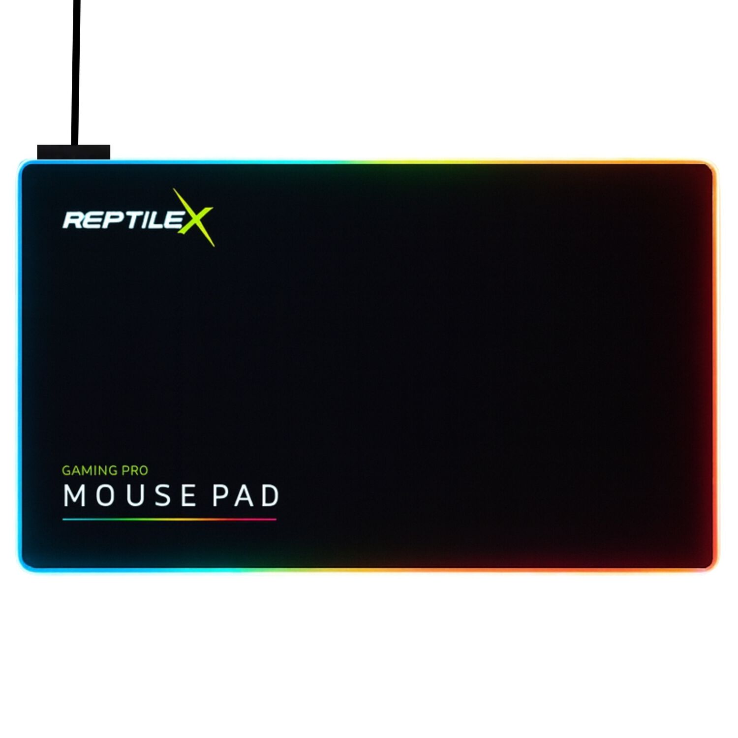 Mouse Pad Gamer Reptilex Con Iluminaci&oacute;nrgb 250x350mm Rx0023 image number 0.0