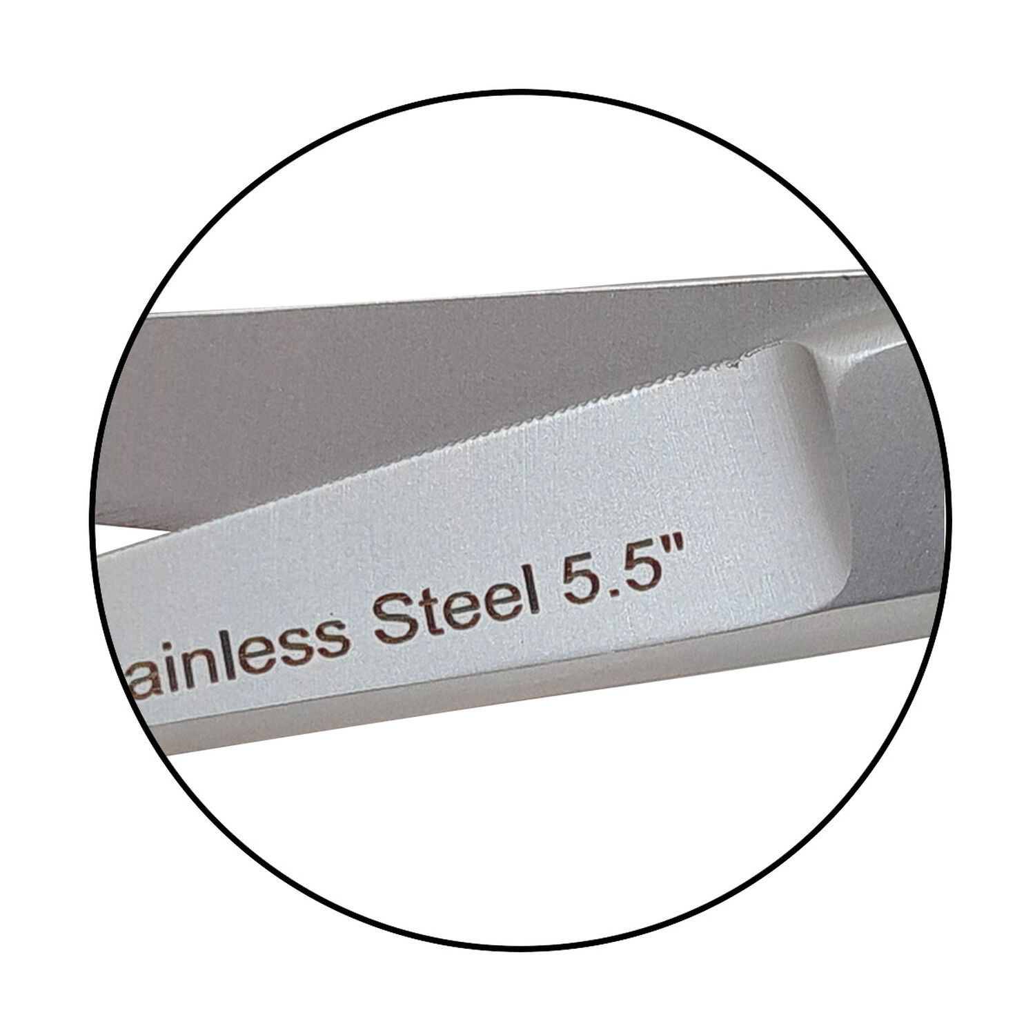 Tijera Microdentada 5.5" Gris Mate Cutx image number 1.0