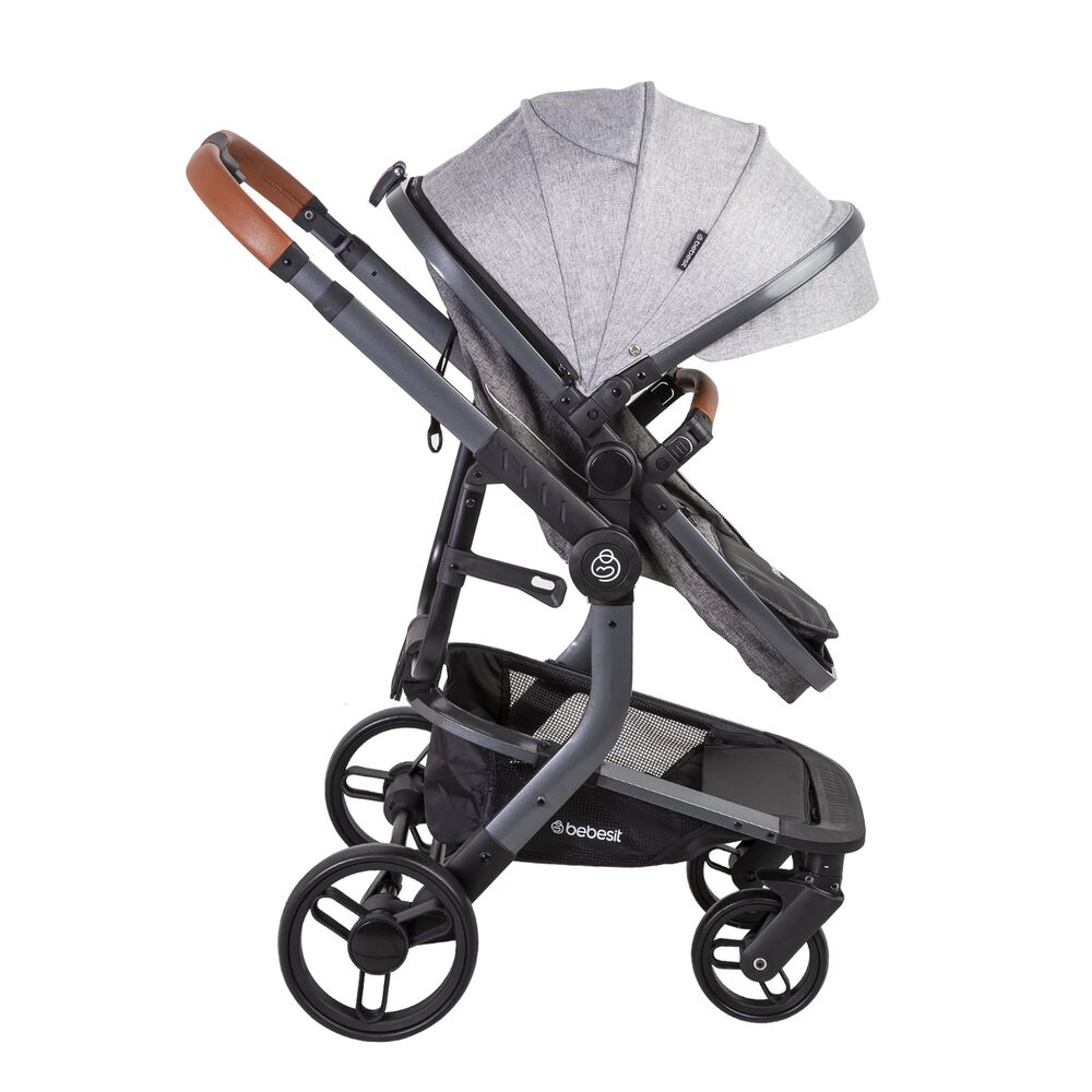 Coche Travel System Taurus Gris image number 2.0