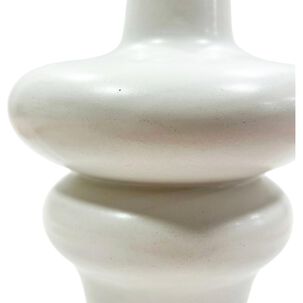 Florero Con Forma Blanco Az Home / 22 Cm