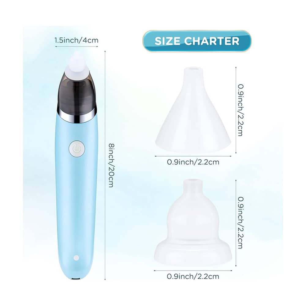 Aspirador Nasal Electrico Para Bebe Saca Mocos Recargable image number 2.0