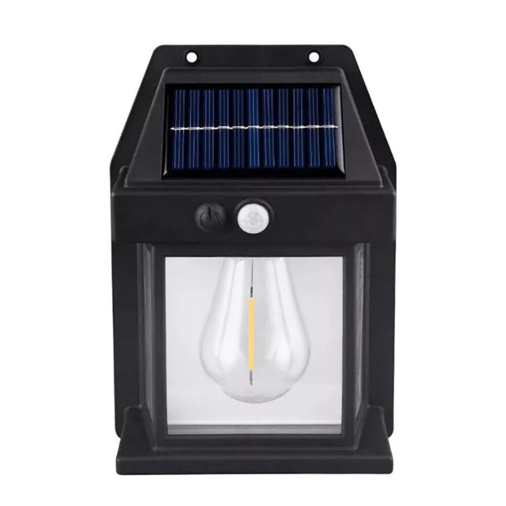 Aplique Lampara De Pared Solar Foco Con Sensor De Movimiento image number 0.0