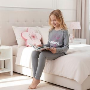 Pijama Ni&ntilde;a Estampado Sakura