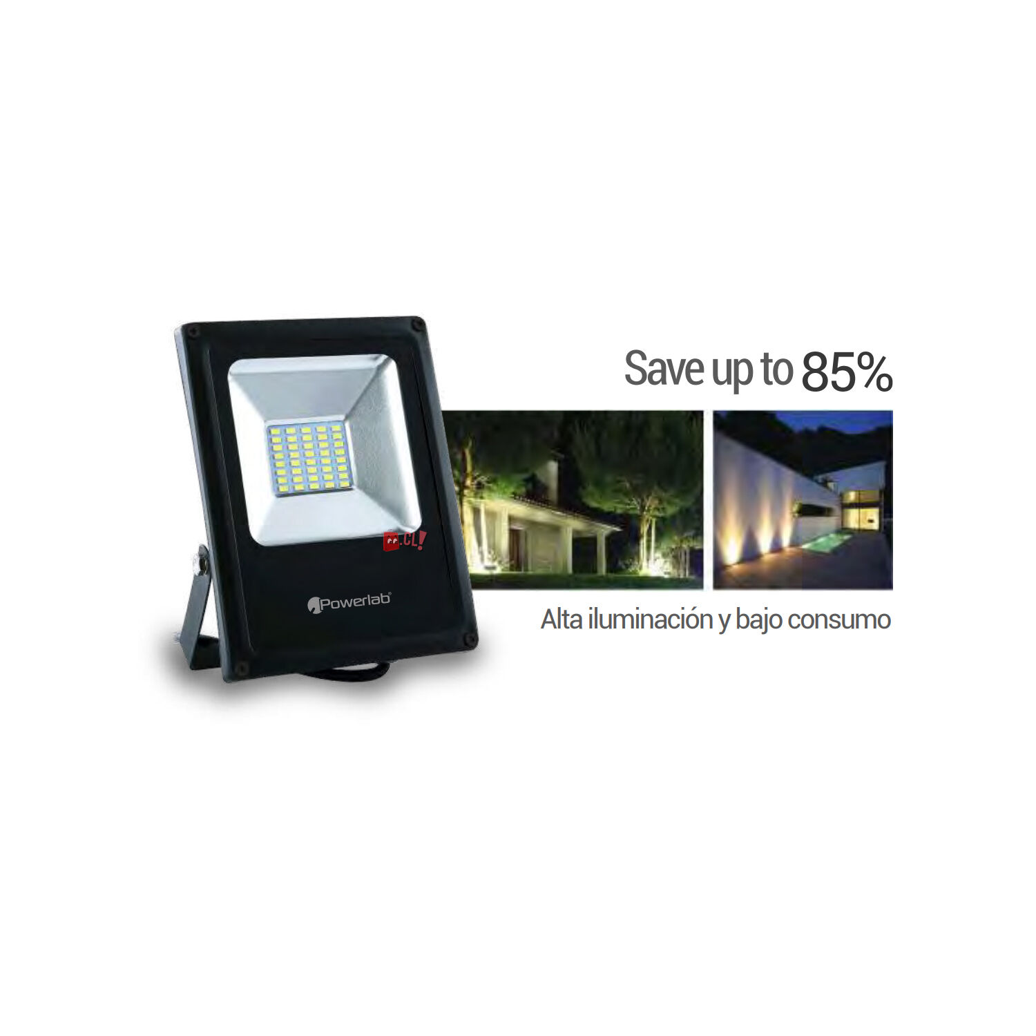 Foco Reflector Led 20w Blanco Frio Exterior - Ps image number 1.0