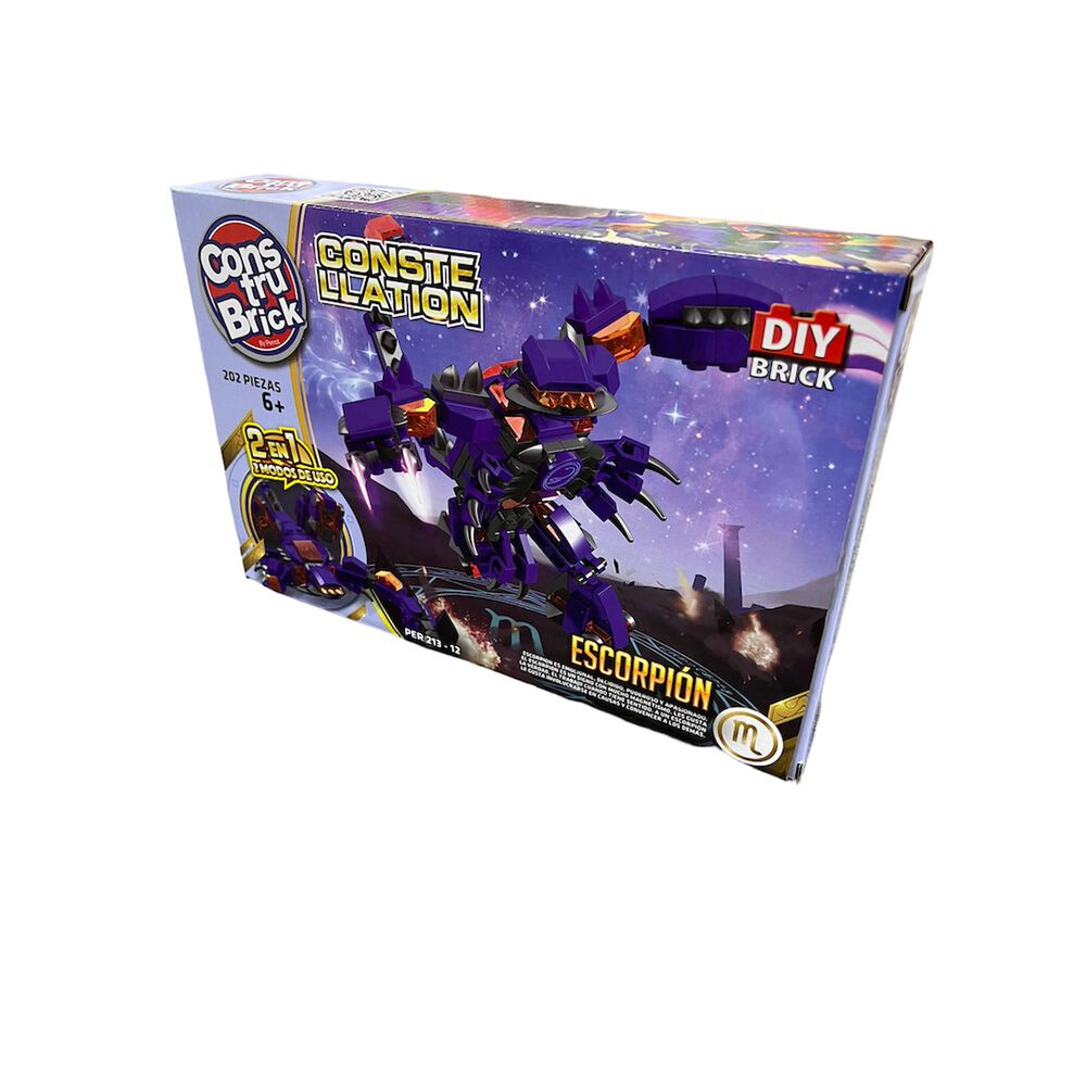 Juego Bloques 2 En 1 Construbrick Constellation 142-204 Pcs image number 2.0