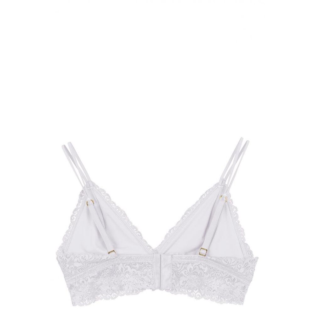 Bralette Sin Copas Ni Aros Blanco 2rios image number 1.0