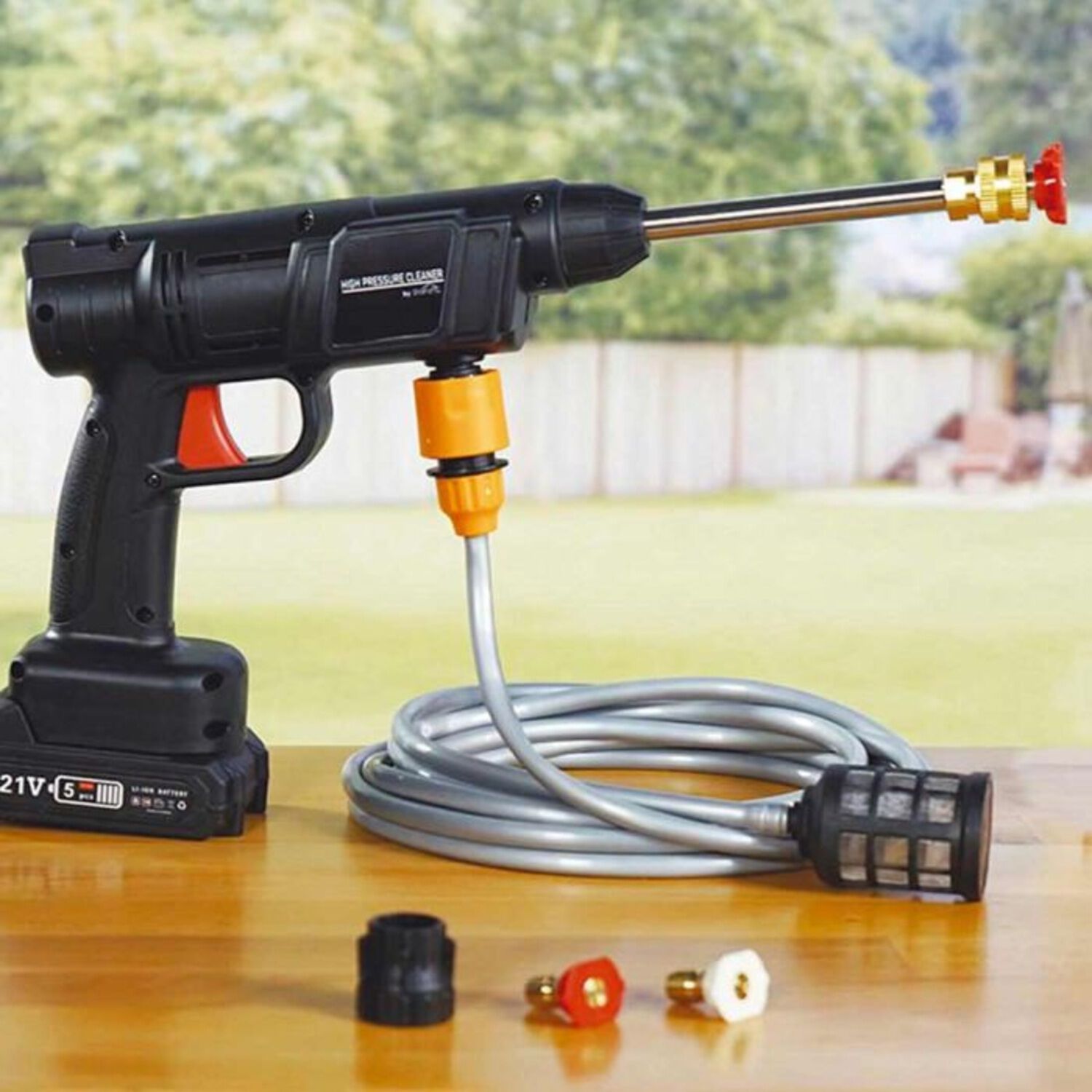 Hidrolavadora Inal&aacute;mbrica High Pressure Cleaner image number 7.0
