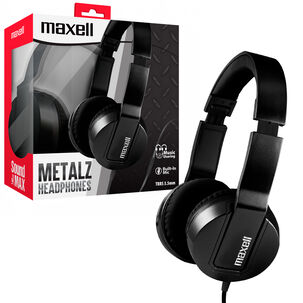 Audifonos Sms-10 Maxell Metalz Headphone Ajustable Trrs 3.5m