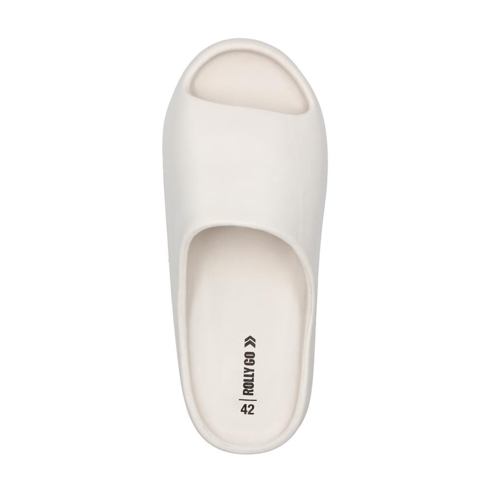 Sandalia Hombre Rolly Go White image number 4.0