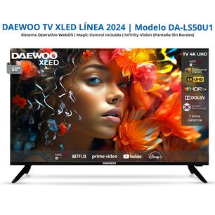 Smart Tv Daewoo Xled 50&Prime; 4k Uhd Webos Dolby Audio Con Magic Control | Da-ls50u1