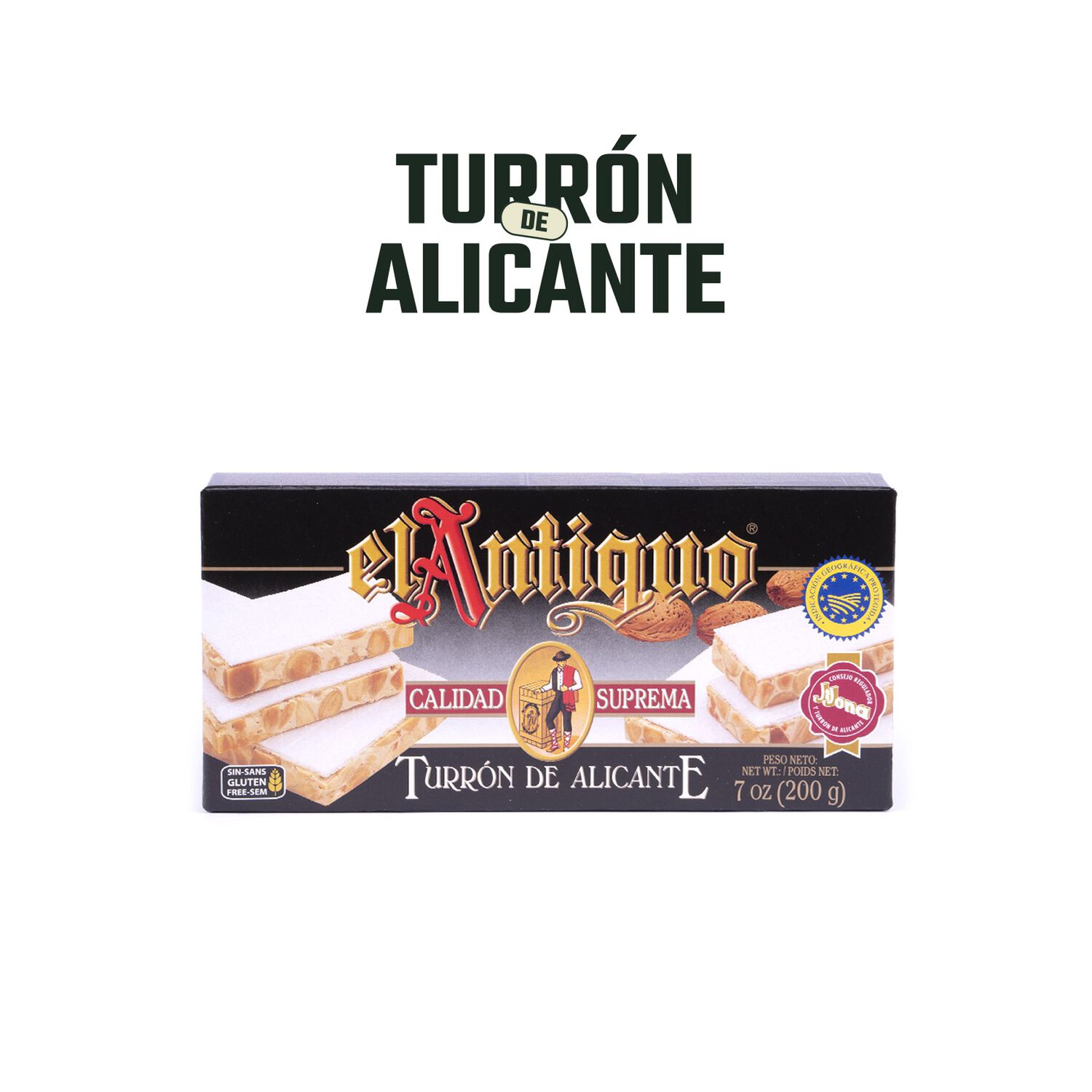 Turr&oacute;n De Alicante El Antiguo 1 X 250 Gr image number 2.0