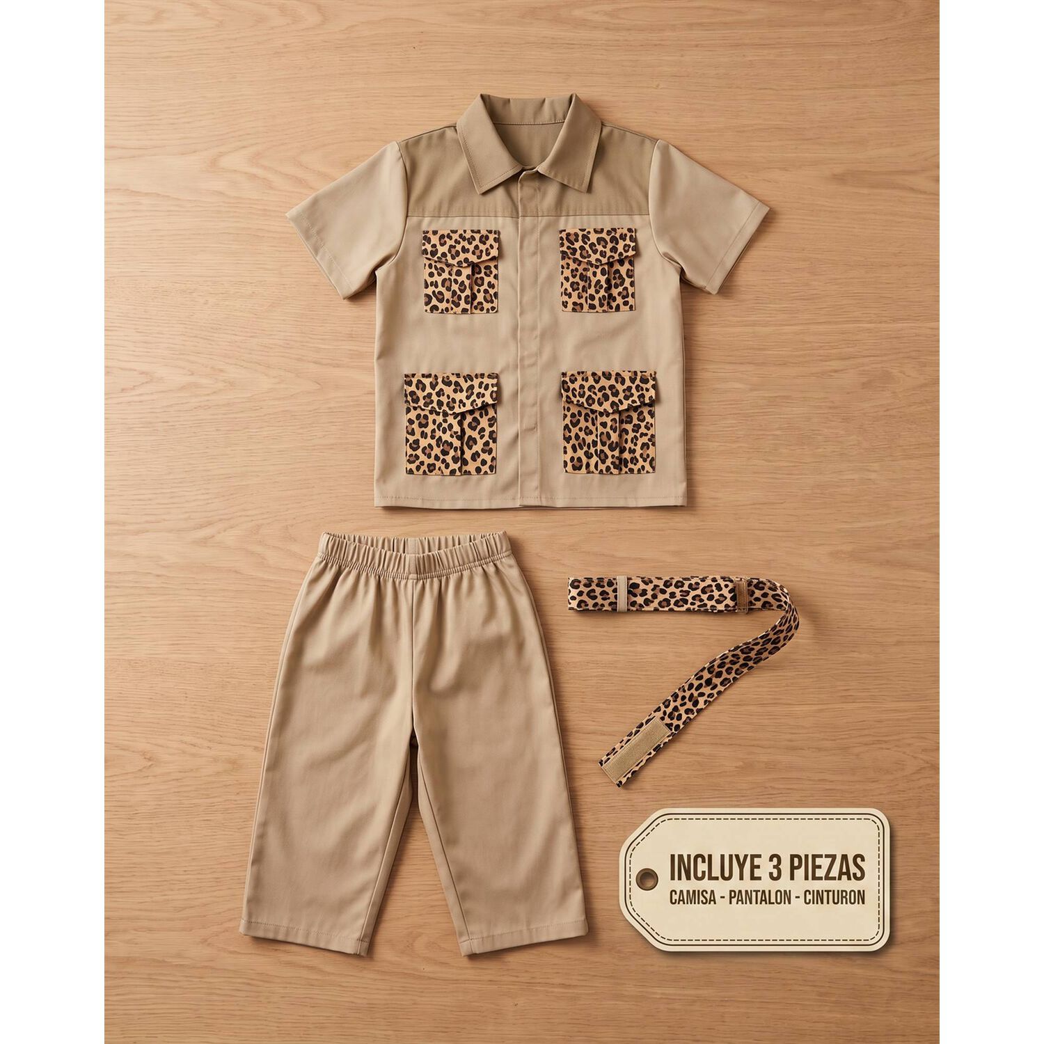 Disfraz Infantil Explorador Jungla Biologo image number 3.0