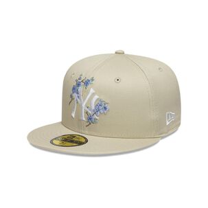 Gorra 59fifty New York Yankees Mlb Floral Beige