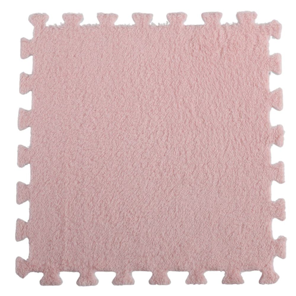 Pack 6 Alfombras Rompecabezas Felpa Shaggy 30x30 Cm Armables image number 1.0