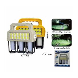 Lámpara Solar De Mano Cob 38w
