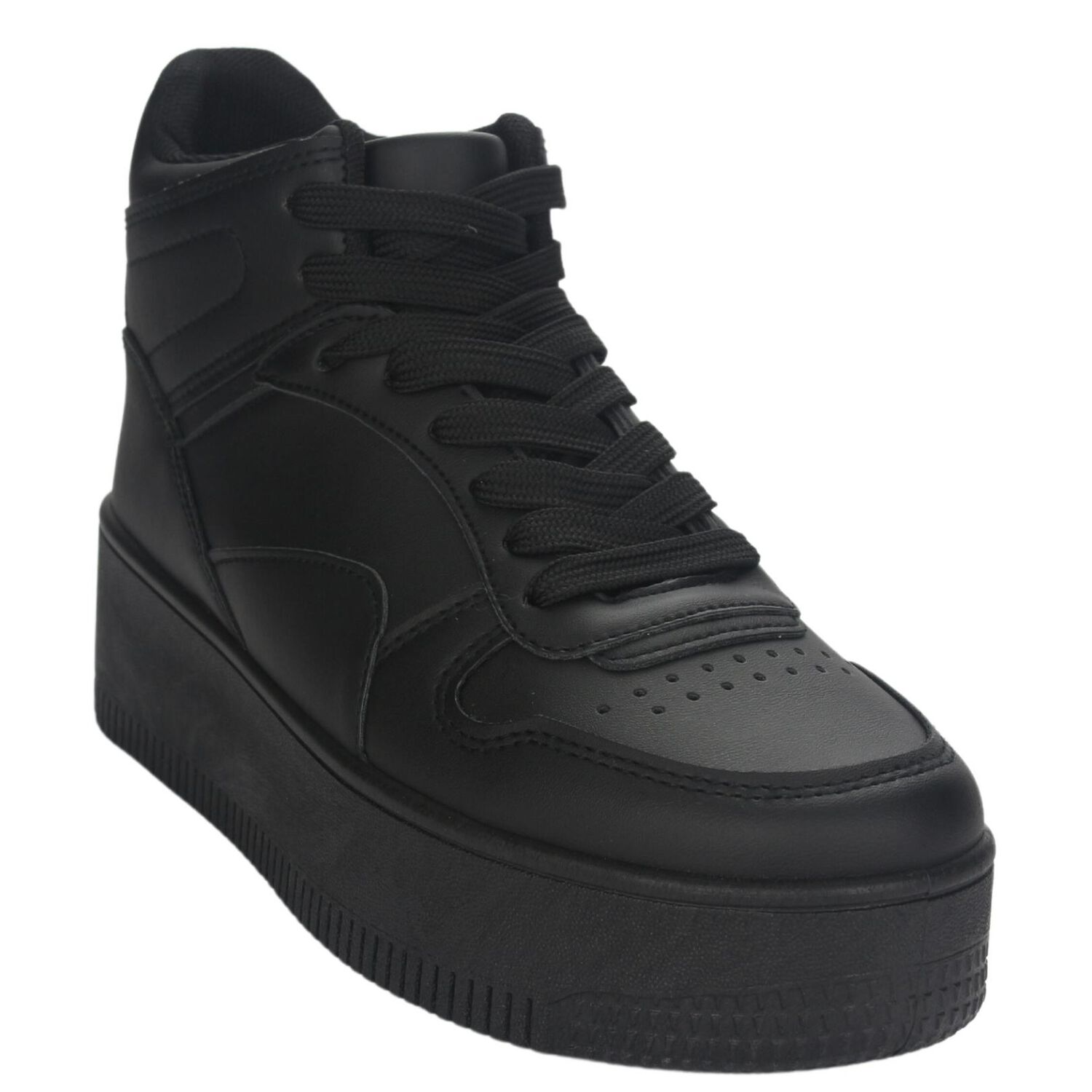 Zapatilla Chalada Mujer Metta-8 Negro Plataforma image number 2.0